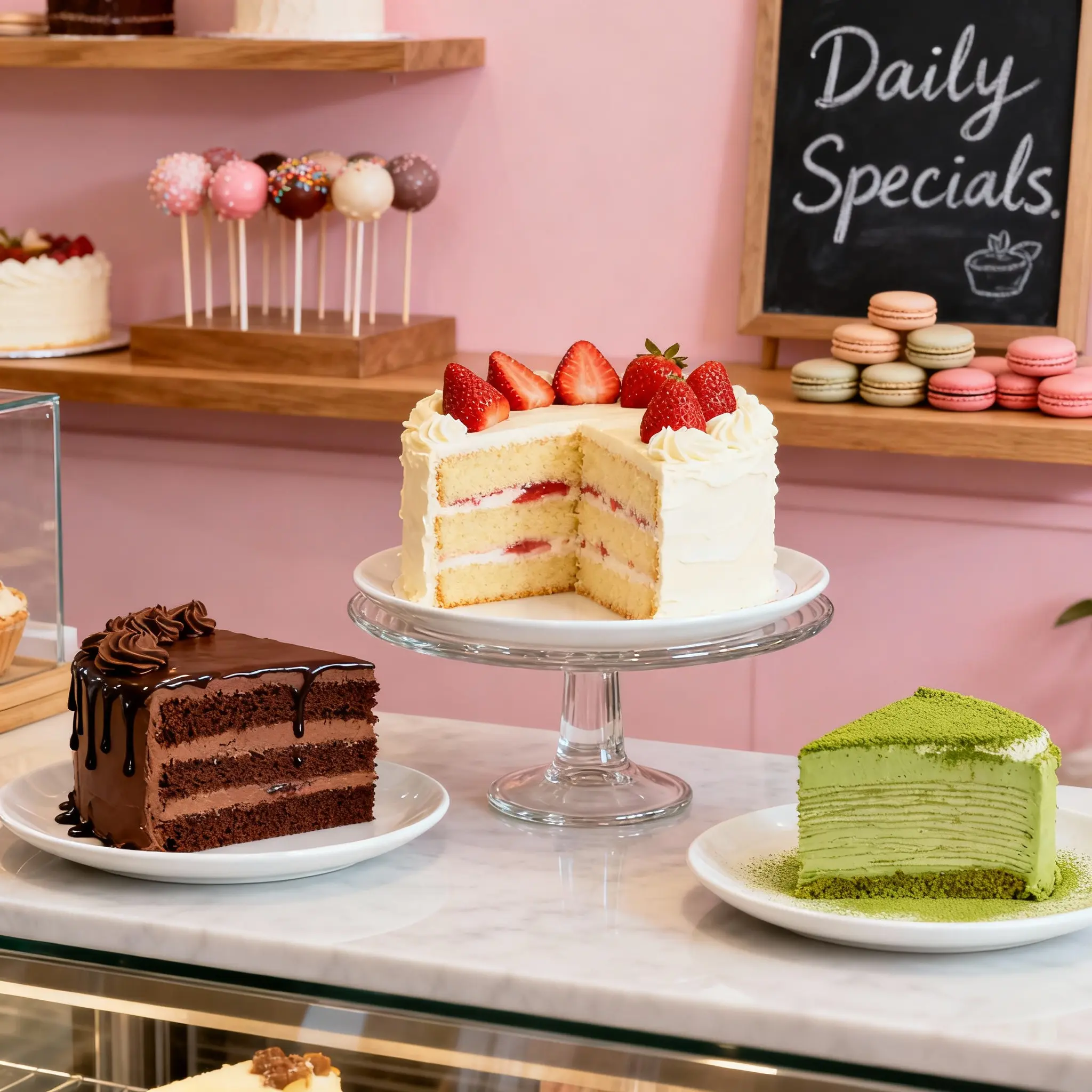 Pistachio Paradise cake